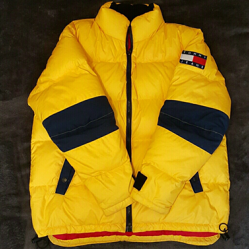 Tommy hillfiger jeans down puffer jacket size L